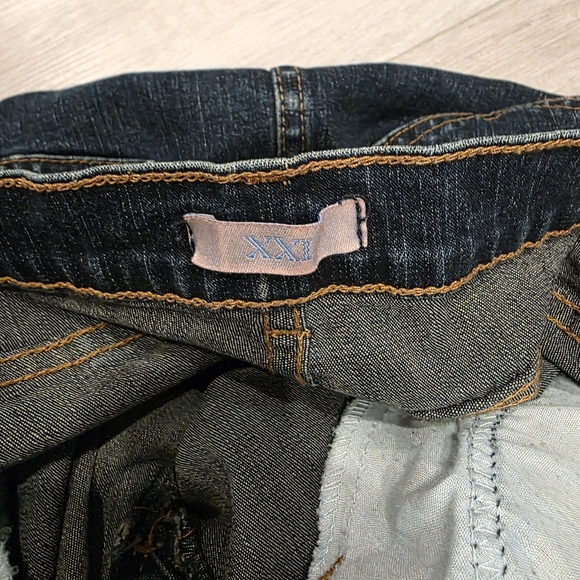 Forever 21 Dark Blue Denim Skirt - Picture 6 of 7